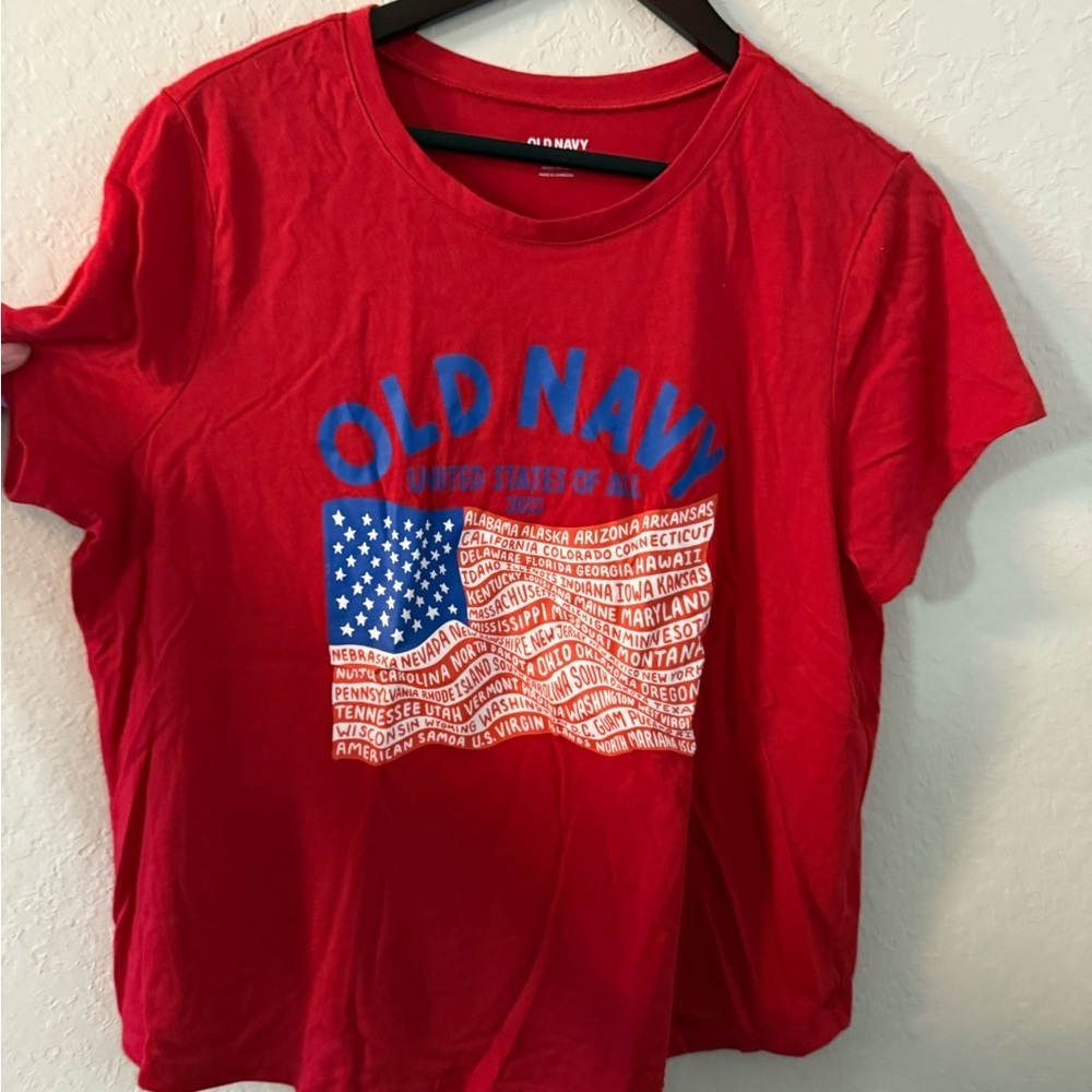 Old Navy 4th of July Patriotic Women’s T-Shirt